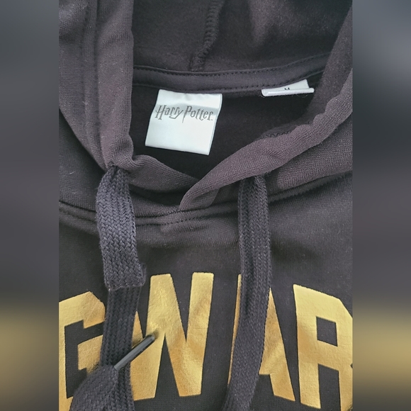 Gold Foil Harry Potter Hogwarts Hoodie - Picture 8 of 10